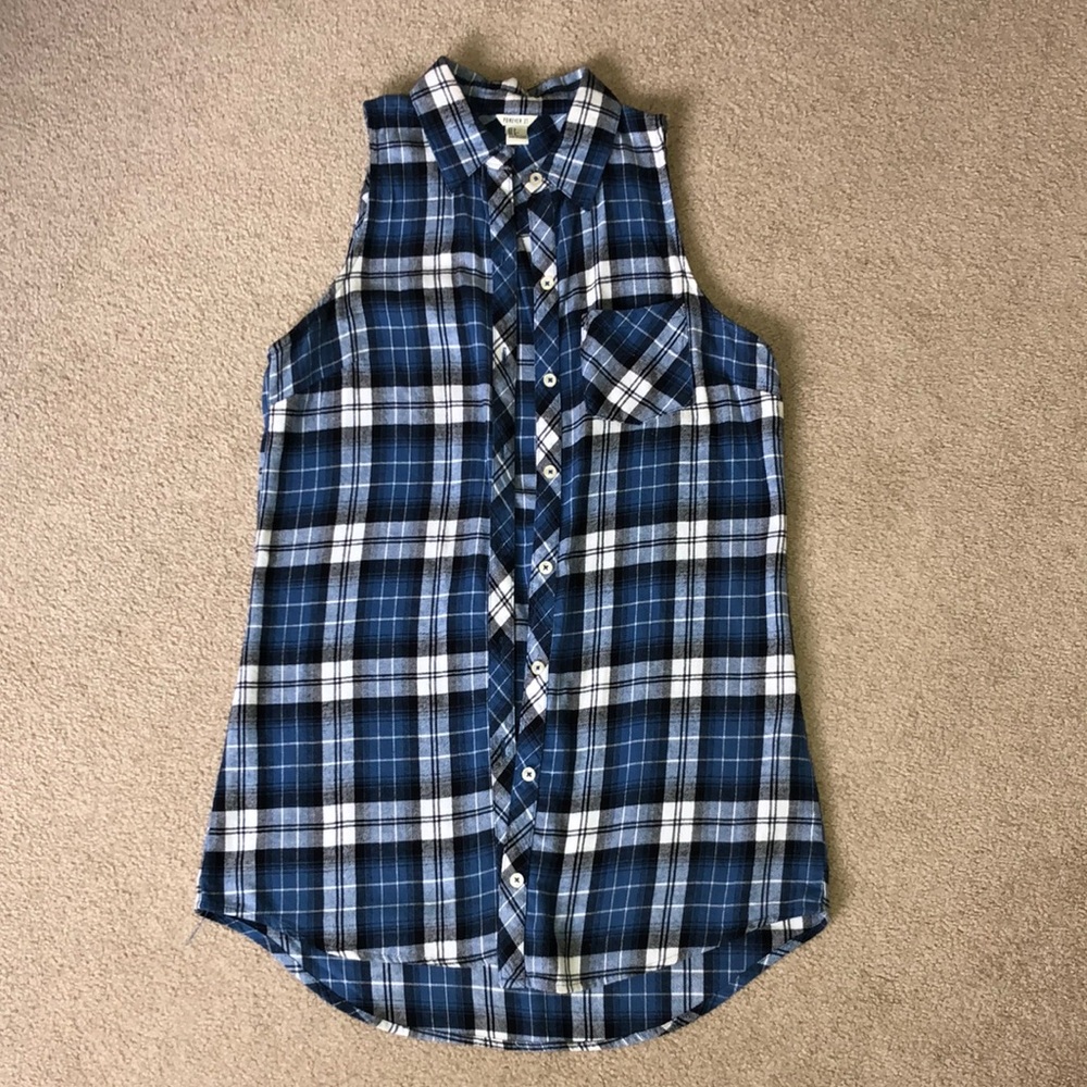 Flannel vest